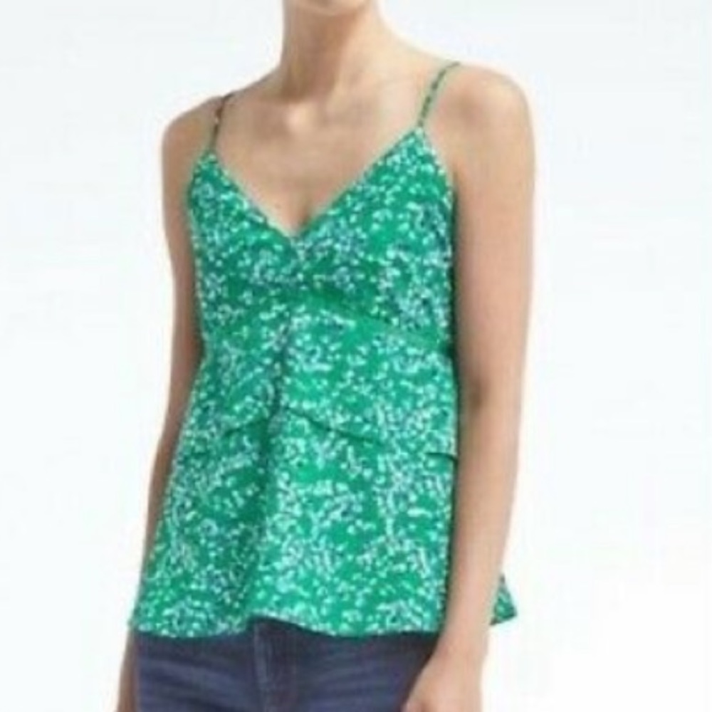 Floral layered cami